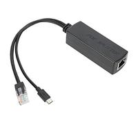 FAUOSWUK Módulo de Fuente de Alimentación Divisor USB PoE, Tamaño Pequeño de 48V a 5V, Fácil de Llevar para Adaptador de Interruptor PoE