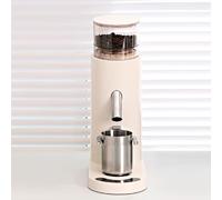 FAUOSWUK Molinillo de café Eléctrico Antiestático con Temporizador de 5 a 98 S y Múltiples Configuraciones de Molienda para Amantes del café (685 Albaricoque)