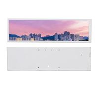 FAUOSWUK Pantalla de Pantalla Táctil de 8.8 Pulgadas, Monitor de Barra Estirada de Pantalla Secundaria Portátil para PC 480x1920 Resolución 5 Puntos Toque con Altavoces Duales Modos de