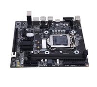 FAUOSWUK Placa Base para Juegos H81, Zócalo LGA 1150, Interfaz M.2 NVME NGFF, Soporte de Memoria DDR3, para CPU I3 I5 I7 4th V3 Celeron G Series de 22 NM