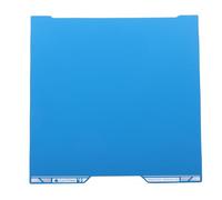 FAUOSWUK Placa de Construcción de Baja Temperatura, Superficie Esmerilada Recubierta de Resina de Doble Cara de 355x346 Mm para Impresora 3D H2D H2S, con Revestimiento Autocurativo para