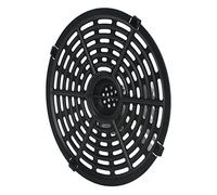 FAUOSWUK Placa para Freidora de 20 Cm, Antiadherente, Doble Capa para Hacer Alimentos Crujientes en Freidoras de Aire