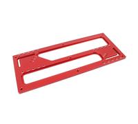 FAUOSWUK Plantilla de Corte con Manija Integrada para Puerta de Gabinete, Juego de Guías de Ranurado Eficiente para Cortes Precisos, Construcción de Aleación de Aluminio, para Entusiastas del