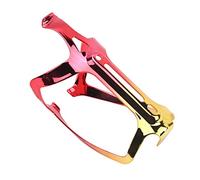 FAUOSWUK Portabotellas de Agua para Bicicleta de Aleación de Aluminio Duradero con Colores Brillantes para una Conducción Suave y Fresca para Ciclistas de hasta 70 Mm de Diámetro (#4)