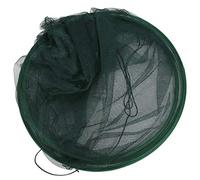 FAUOSWUK Red de Pesca Circular, Red Redonda de Pesca Plegable de 150 Cm Mole de Nylon Diseño de Boca de Pescado Portátil para Entusiastas de la Pesca