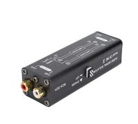 FAUOSWUK Reductor de Interferencias Musicales, Aislador de Ruido de Conexiones Chapadas en Oro con Baja Distorsión 0,0025% para de Sonido de Coche de Cine en Casa Estéreo HiFi