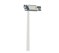 FAUOSWUK Reemplazo de la Placa de la Tecla de Alimentación del Ordenador Portátil, Placa del Lector de Tarjetas del Interruptor con Cable Flexible, para 14S FR DA0PATH16A0