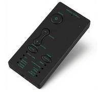 FAUOSWUK Tarjeta de Portátil con Cambiador de Voz, Tarjeta de Sonido de Transmisión en, Mini Tarjeta de Sonido Portátil con 4 Efectos de Sonido, 4 Cambios de Voz para Juegos de PC