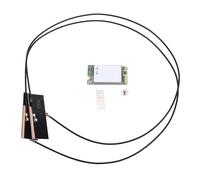 FAUOSWUK Tarjeta de Red Inalámbrica, Interfaz NGFF M.2 Módulo BT4.1 de 433Mbps con Antena Incorporada, para Sistemas Wins 7 8 10