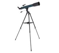 FAUOSWUK Telescopio Refractor Multicapa Completo de 700x80 Mm con Trípode Ajustable y Adaptador para Teléfono Inteligente, Controlador Bluetooth, Diseño Portátil Liviano, Adecuado para Principiantes