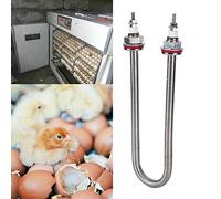 FAUOSWUK Tubo Humidificador para Incubadora, Accesorio de Metal de Diseñado para Cría de Aves de Corral, Fácil Instalación, 300W (300W)