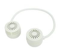 FAUOSWUK Ventilador de Cuello para Niños, sin Cañón Portátil Recargable con 3 Velocidades de Viento, Ventiladores Personales de Cuello que Soplan Aire Frío para Niños Ancianos, Compañero (#2)
