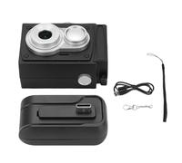 FAUOSWUK Vintage Digital Camera, 2MP Photo 1080p Video Recordingvlogging Camera, Ideal para la Vida y la Fotografía de Viajes, Admite una Tarjeta de Memoria de hasta 128 G