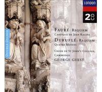 Faur ?, Durufl? - Requiem [2CD] George Guest, Choir Of St de Jhon College Oxford