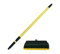 Faura - Cepillo para Barrer y peinar césped Artificial, con Mango Extensible