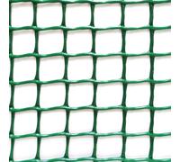Faura - malla plastica cuadrada 1x1 cm verde - 1x25 m