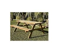 Faura - Mesa Picnic - Madera tratada