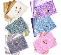 FAURAPMNG Juego de 156 papeles texturizados para álbumes de recortes, 6 paquetes de papel especial y tela de malla para planificadores, balas, chatarra, diario mixto, tarjetas de collage, adornos,