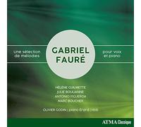 Faure: A Selection of Melodies for Voice and Piano