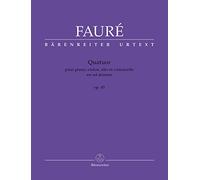 Fauré: Piano Quartet No. 2 in G minor, Op.45 (Score and Parts)