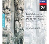Faure: Requiem / Durufle: Requiem / Poulenc: Messe En Sol Majeur