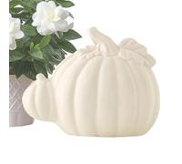 Fausse Citrouille - Pour La Décoration | Céramic Pumpkins Halloween Acción de Gracias - Petites Figurines Table Centres Pour Holiday Caso Cocina Salón Salón Bedroom Farmhouse Party