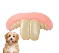 Fausses Dents Canines - Prothèses pour Chiens, Accessoire Rigolo | Conception Créative et Humoristique, Jouet Solide, Bonne Résistance aux, Facile à Mettre, Parfait Lors de Séances Photo et Évén