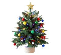 Faux Christmas Tree, Tabletop Christmas Tree, 17.7 Inches Realistic Party Decorations For Home Workplace Living Room Entryway Shelf Table Centerpiece Seasonal Event