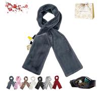 Faux Fur Scarf With Hidden Zipper Pocket, 2026 New Scarf For Women UK, Womens Scarfs Winter, Stay Warm & Carry Your Essentials Hands-Free, For Stashing Your Phone, Cash, Credit Cards (1PCS-A)