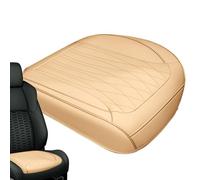 Faux Leather Front Seat Pad - Buttock Seats Support, Anti Skid Bottom Breathable Protector Driving Comfort | Lift Booster Easy Maintenance, Interior Enhancement Solution For Vehicle Cabin Everyday Com