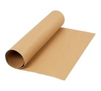 Faux Leather Paper, W: 50 cm, thickness 0,55 mm, light brown, (Importación USA)
