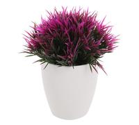 Faux Plants Indoor Small - Artificial Grass Fake Potted Plant Decor, Realistic Greenery Accent Providing Maintenance Free Beauty, Stylish Decorative Accessory | Enhancing Modern Interior Appeal Home