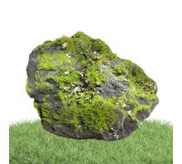 Faux Rock - Faux Moss Stone Decoration, Realistic Artificial Garden Rock