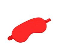 Faux Silk Sleeping Eye Mask Dream Night Cover Soft Relax Eyes Bandage Nap To Sleep Better For Women Men Heath Relaxed(Red)