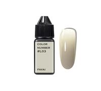 FAVAI Airbrush Gel Nail Polish #L03, Esmalte de uñas en gel aerógrafo, sin dilución, Aerógrafo, manicura francesa, efecto degradado, Nail Art, Baby Boomer, Decoración de uñas UV LED 15 ml TPO-FREE