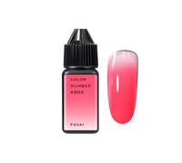 FAVAI Esmalte de uñas en gel aerógrafo #S03, Vernis a ongles en gel aerógrafo, sin dilución, spray aerógrafo, manicura francesa, efecto degradado, nail art, Baby Boomer, decoración de uñas UV LED 15ml