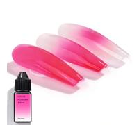FAVAI Esmalte de uñas en gel aerógrafo #S04, Vernis aérographe en gel, sin dilución, spray aerógrafo, manicura francesa, efecto degradado, arte de uñas, Baby Boomer, decoración de uñas UV LED 15ml