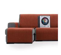 FAVERTI® Cubre Chaise Longue Brazo Izquierdo 240 (Visto de Frente) | Modelo DAIMUS | Súper Fresco y Resistente para Mascotas, Hecho en españa con Material Reciclado | Protector Chaise Caldera