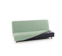 FAVERTI® Funda Sofá Cama Click Clack 3 Plazas de 160 a 200 cm | Modelo NOVELE | Turquesa | Funda Super Elástica Ideal para Cualquier sofá Cama | Protector de Calidad Tejido Jacquard Tacto algodón