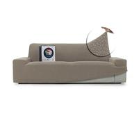 FAVERTI® Funda Sofá Super Elástica 2 plazas de 140 a 180 cm | Modelo NOVELE | Lino | Funda Universal Ideal para Cualquier Forma de sofá | Protector de Calidad Tejido Jacquard Tacto algodón