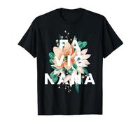 Favignana Diseño Floral Favignana Flor Sicilia Camiseta
