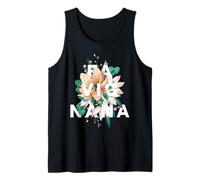 Favignana Diseño Floral Favignana Flor Sicilia Camiseta sin Mangas