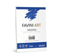 FAVINI Art Bloc pegamento Drawing gramaje 140 g/M2 hojas 30 formato 21 x 29,7 cm A4