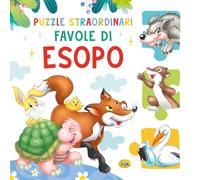 Favole di Esopo. Ediz. a colori (Fantastici puzzle)