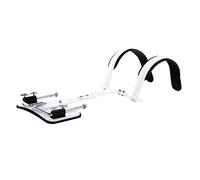 FAVOMOTO Soporte Trasero Para Caja Correa De Tambor De Marcha Correas De Caja Para Arnés De Caja Un Cabestrillo De Tambor Batería Aleación De Aluminio