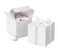 Favor Boxes 2" 100/Pkg-White