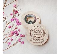 Favor de bautizo de cumpleaños de bebé personalizado, abrebotellas con forma de niño lindo, regalo de celebración de bautismo personalizado para invitados Abridor de botellas con imán de nevera