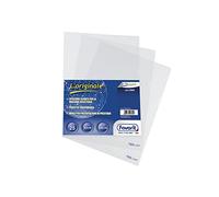 Favorit 100460046 - Carpeta abierta en L, grosor superior, formato interior, 22 x 30 cm, transparente, paquete de 25 unidades.