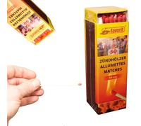 favorit 1242 (1) - Cerillas de 10 cm de largo, 50 unidades