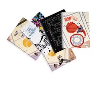 Favorit, 5 cuadernos con espiral A4+ a rayas, 4 diseños surtidos + 1 aleatorio